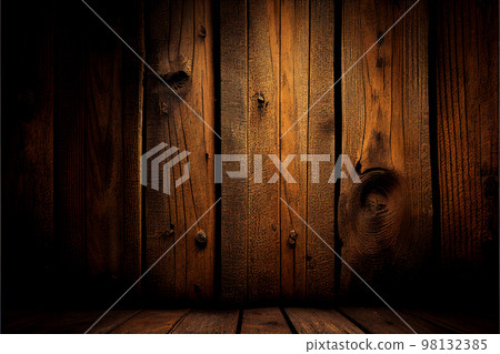 Grunge wood planks background  98132385