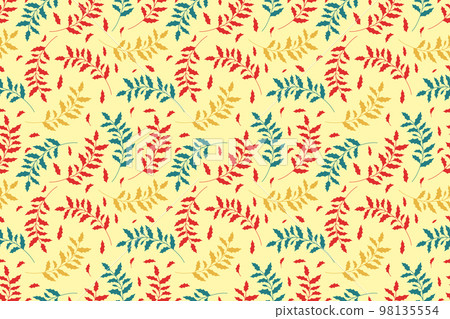 Geometric Flowers Background 98135554