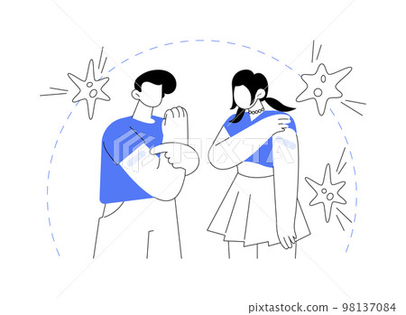 Vaccination of preteens and teens abstract concept vector illustration. 98137084
