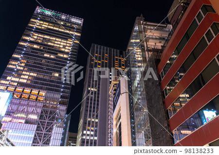“東京”東京站八重洲口/城市夜景 98138233