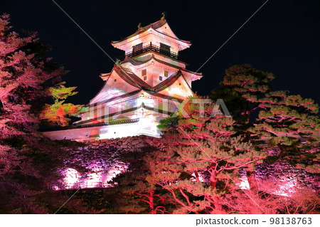 [高知縣]燈火通明的高知城樓 98138763