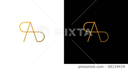 Modern and elegant SA initials logo design Modern and elegant SA initials logo design 98139439