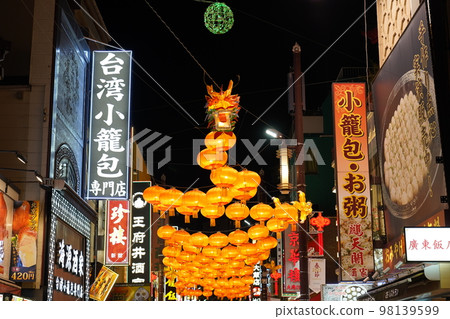 橫濱中華街2023農曆新年龍點燈 98139599