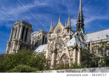 notre-dame de paris, notre-dame cathedral, paris 98140717