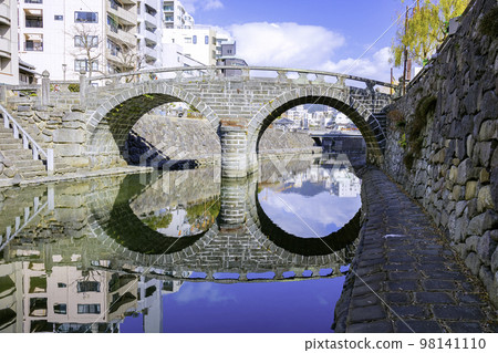 長崎的人氣景點梅根橋 98141110