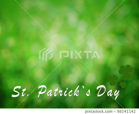 Happy St. Patrick`s Day Text Over Bright Green Bokeh Background Happy St. Patrick`s Day Text Over Bright Green Bokeh Background 98141142