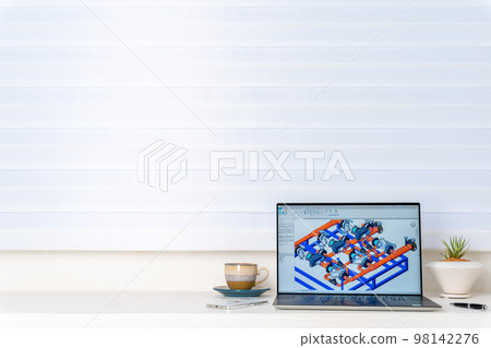 Three-dimensional CAD, three-dimensional 3DCG building equipment design, hot water monitoring control module Three-dimensional CAD, three-dimensional 3DCG building equipment design, hot water monitoring control module 98142276