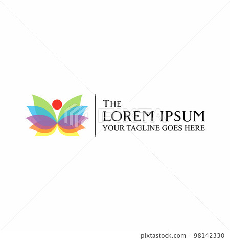 Simple and unique butterfly with transparent colors image graphic icon logo design abstract concept vector stock. Can be used as a symbol associated with animal or beauty Simple and unique butterfly with transparent colors image graphic icon logo design abstract concept vector stock. Can be used as a symbol associated with animal or beauty 98142330