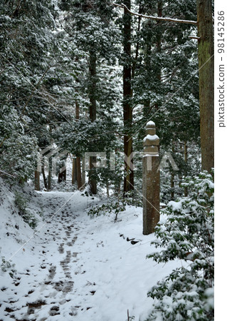 高野山町石路34町石[和歌山縣伊東郡高野町] 98145286