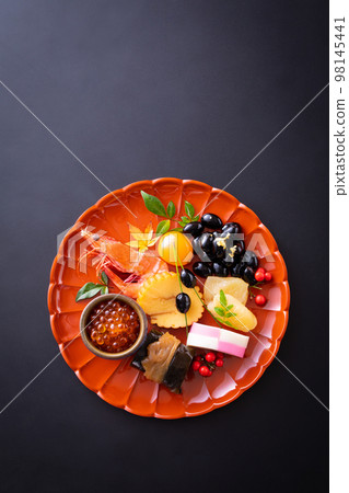 Assorted osechi dishes 98145441