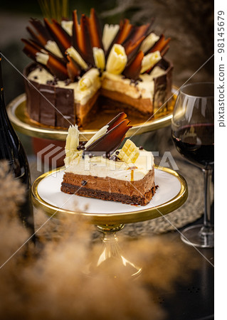 Fancy cake creation Fancy cake creation 98145679