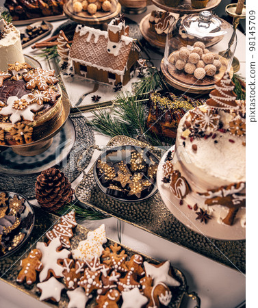 Christmas holiday desserts and sweets Christmas holiday desserts and sweets 98145709