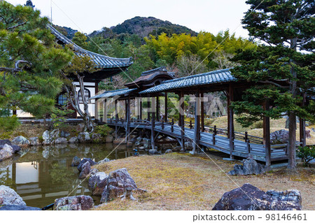 Ancient Kyoto Higashiyama Kodaiji Temple Kangetsudai 98146461