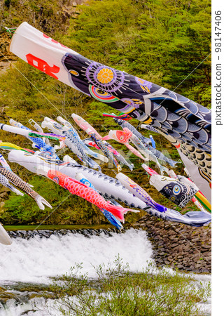 Miyagi Koinobori of Zaimokuiwa 98147406