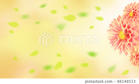Spring flowers and glitter light shining background illustration Spring flowers and glitter light shining background illustration 98148513