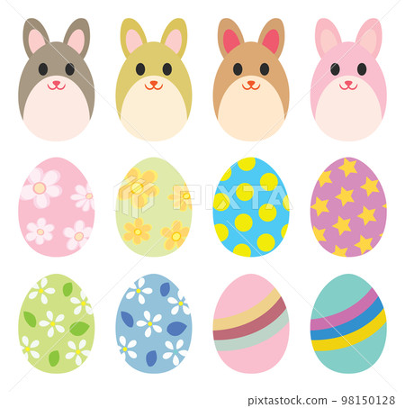復活節兔子蛋集插圖 復活節兔子蛋集插圖 98150128