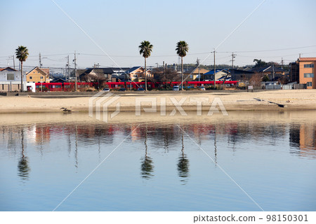 Indian summer sea scenery 98150301