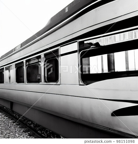 cool train illustration 98151098