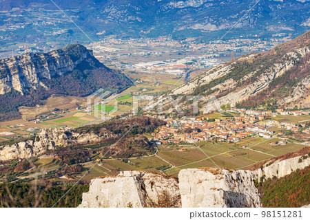 Nago-Torbole and Riva del Garda Towns - Trentino-Alto Adige Italy 98151281