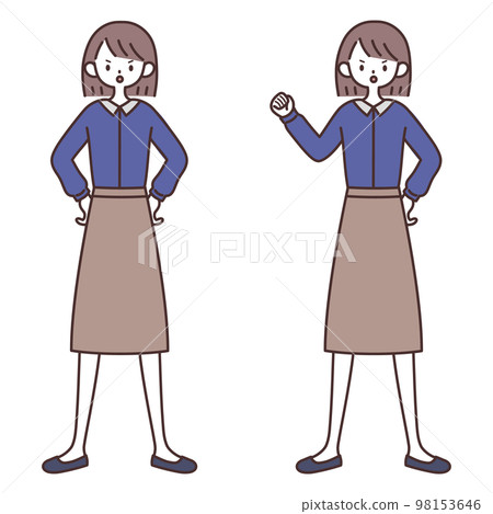 一個憤怒的女士 一個憤怒的女士 98153646