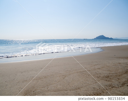 Koijigahama（愛知縣田原市）的海灘。 98153834