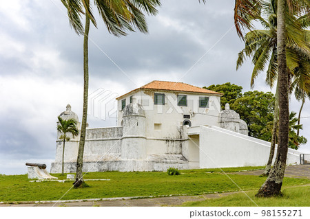 Historic fortress of Monte Serrat in Salvador Historic fortress of Monte Serrat in Salvador 98155271
