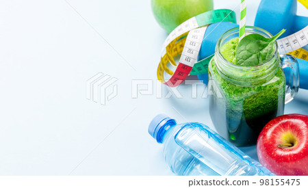 Fitness and healthy diet 98155475