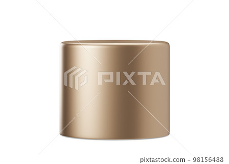 Golden podium isolated on white background. Elegant stage for product, cosmetic presentation. Luxury mock up. Pedestal or platform for beauty products. Empty scene. 3D rendering. Golden podium isolated on white background. Elegant stage for product, cosmetic presentation. Luxury mock up. Pedestal or platform for beauty products. Empty scene. 3D rendering. 98156488