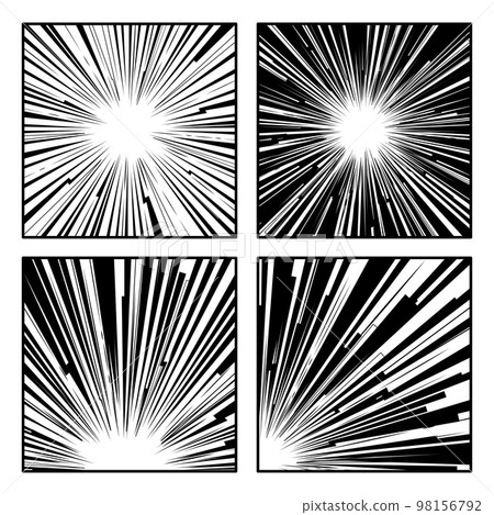 Explosions black set background Explosions black set background 98156792