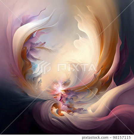 Realization of the soul Emotional marble pattern "AI-generated image" 98157115