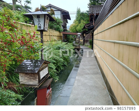 Gujo Hachiman waterway Gujo Hachiman waterway 98157893