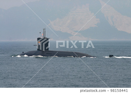 海上自衛隊潛艇航行 海上自衛隊潛艇航行 98158441