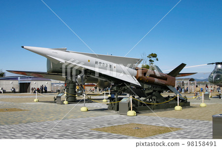 Air Self-Defense Force missile Nike J on display 98158491
