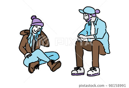 Sitting person set Fall/Winter Sitting person set Fall/Winter 98158991