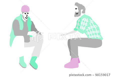 Sitting person set Fall/Winter Sitting person set Fall/Winter 98159017