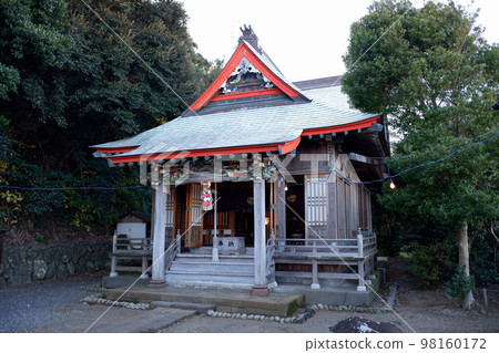 靜岡縣初島市的初木神社 靜岡縣初島市的初木神社 98160172