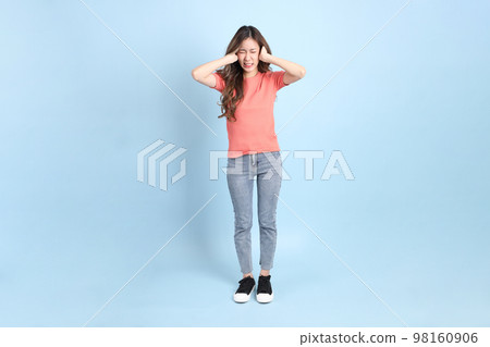 Casual Asian Woman Casual Asian Woman 98160906