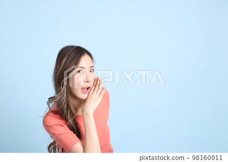 Casual Asian Woman Casual Asian Woman 98160911