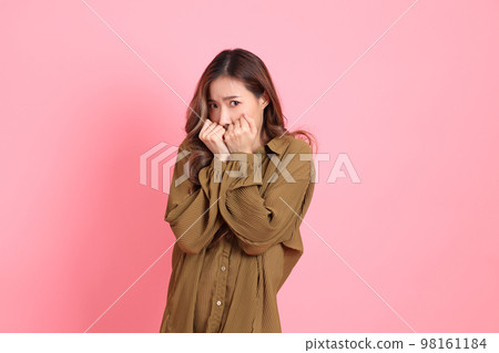 Cute Asian Woman Cute Asian Woman 98161184