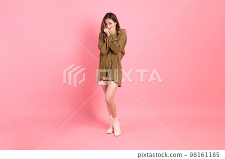 Cute Asian Woman Cute Asian Woman 98161185