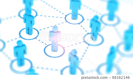 Social Web Network Background Image 98162146