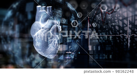 Moderm medicine. Cardiology . Mixed media 98162248