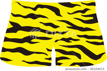 Demon's pants illustration material vector 98164615