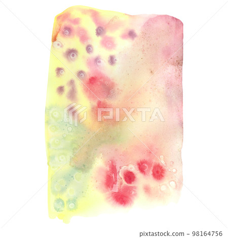 Watercolor background. Red and yellow Watercolor background. Red and yellow 98164756