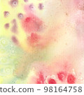 Watercolor background. Red and yellow 98164758