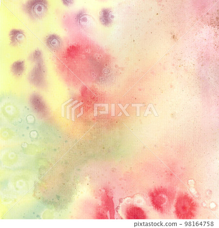 Watercolor background. Red and yellow Watercolor background. Red and yellow 98164758