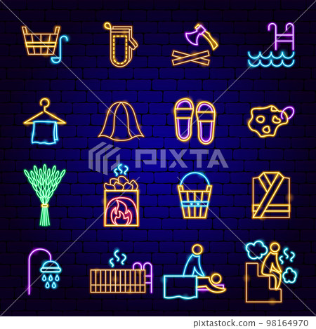 Bathhouse Neon Icons Bathhouse Neon Icons 98164970