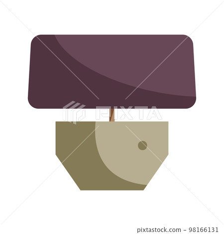 Isolated colored lamp icon image Vector 98166131