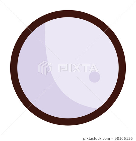 Isolated colored mirror icon image Vector Isolated colored mirror icon image Vector 98166136