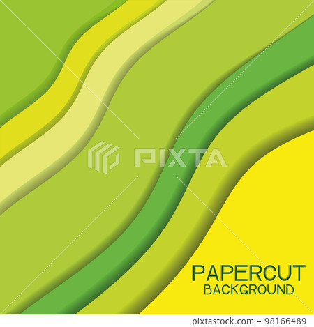 Colored seamless pattern background with paper art style Vector Colored seamless pattern background with paper art style Vector 98166489